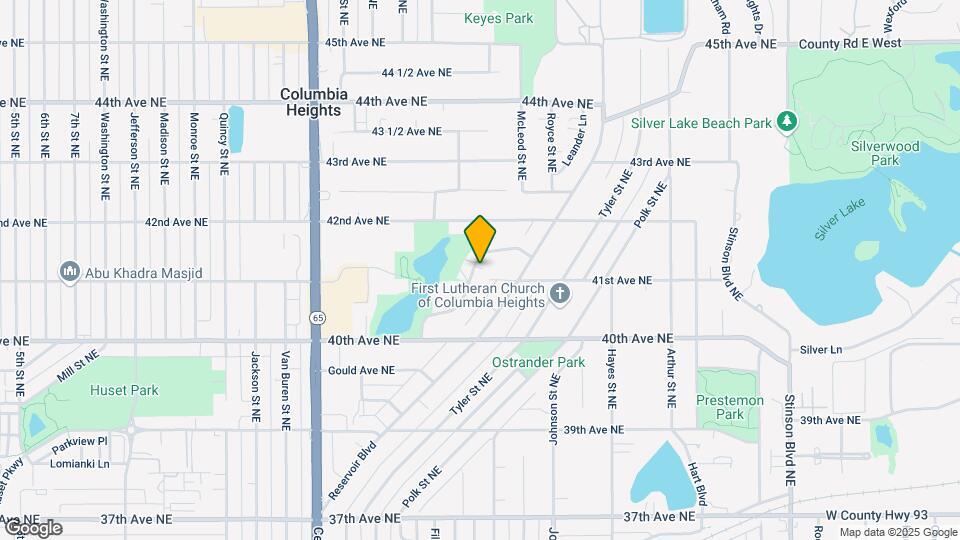 1318 Circle Terrace Blvd NE Map and Location Details