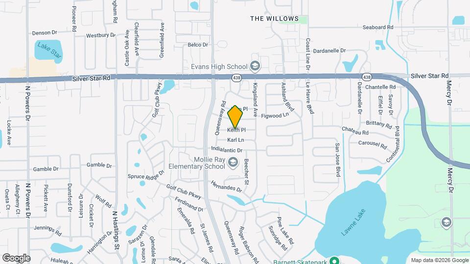 5022 Keith Pl Map and Location Details