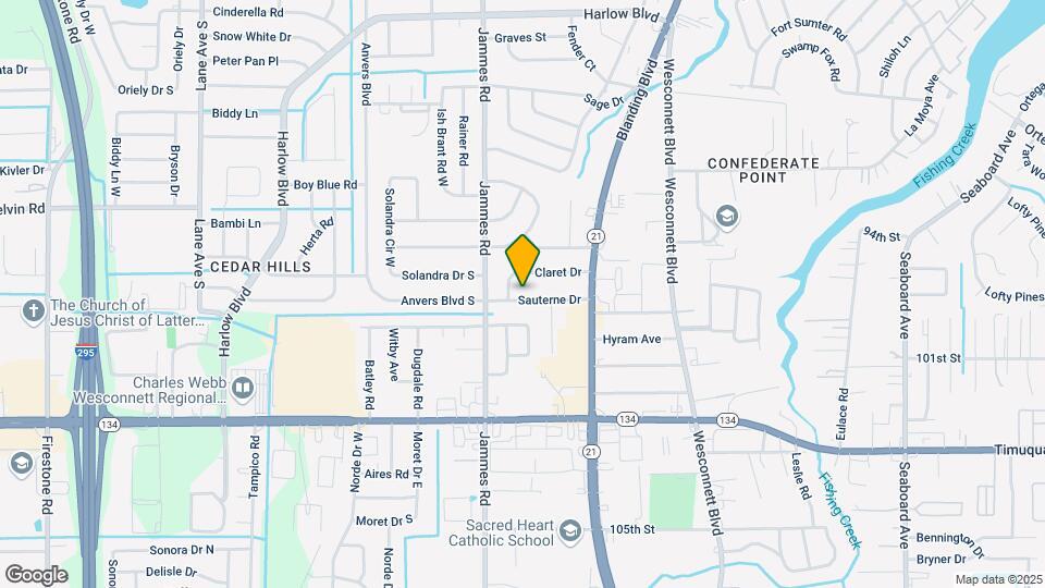 6333 Sauterne Dr Map and Location Details