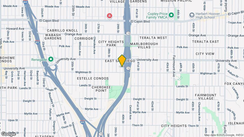 3828-3832 40th St Mapa y Detalles de la Ubicación
