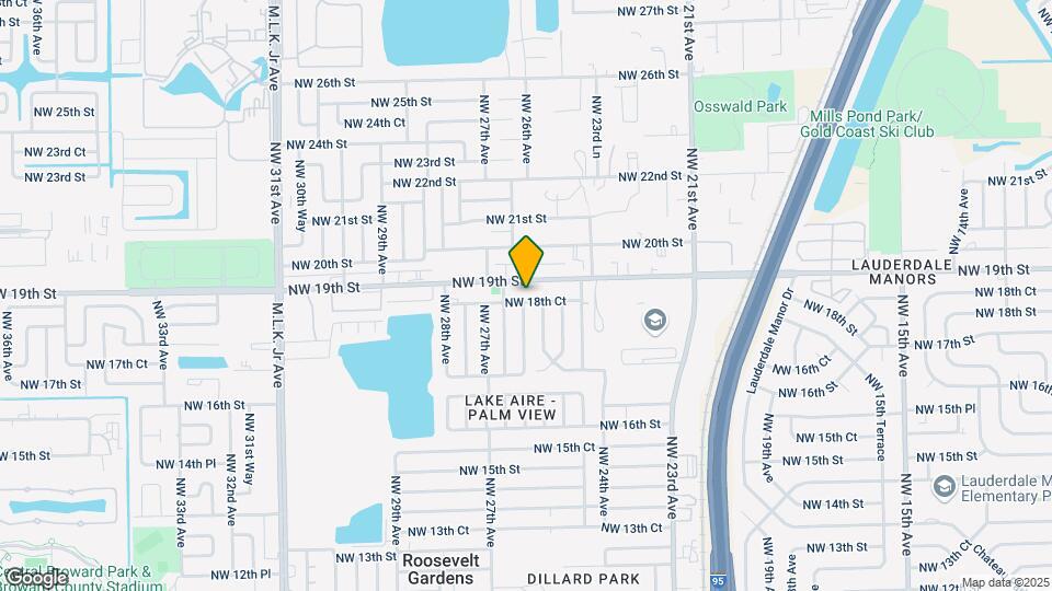 2571 NW 18th Ct Map and Location Details