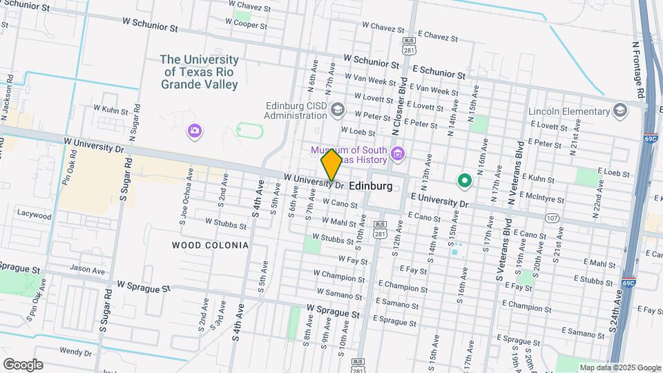 10 S 8th Ave Map and Location Details