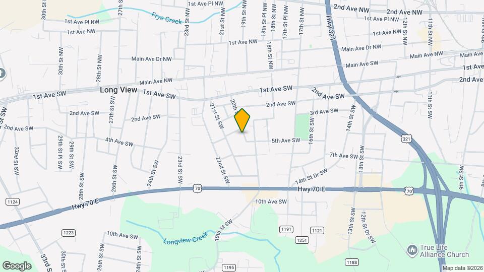 414 20th St SW Map and Location Details