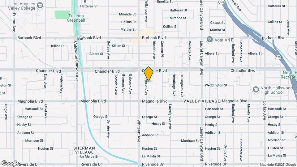 5302 Wilkinson Ave Map and Location Details