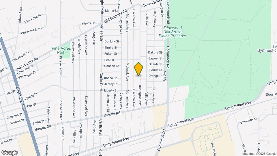 70 Burlington Ave Map and Location Details