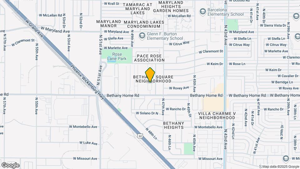 6103 N 48th Ave-Unit -6103-04 Map and Location Details