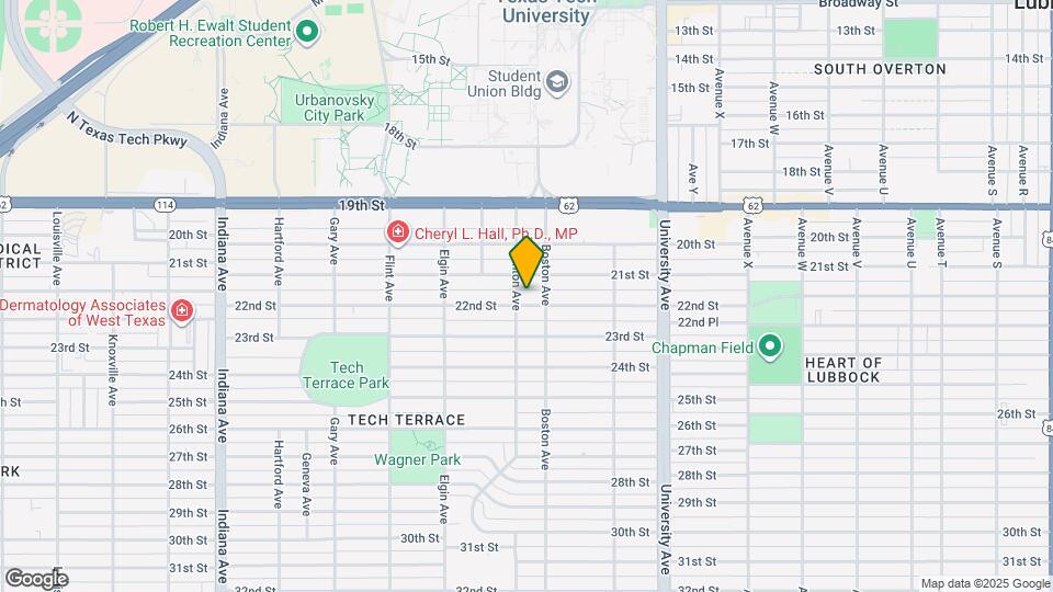 2708 22nd St Map and Location Details