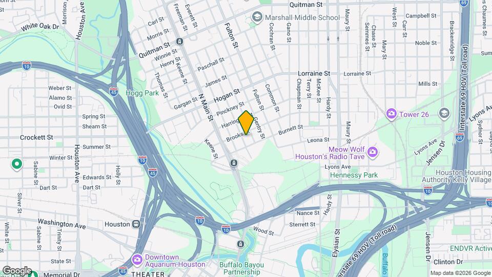 1514 Everett St, Unit 1841 Map and Location Details