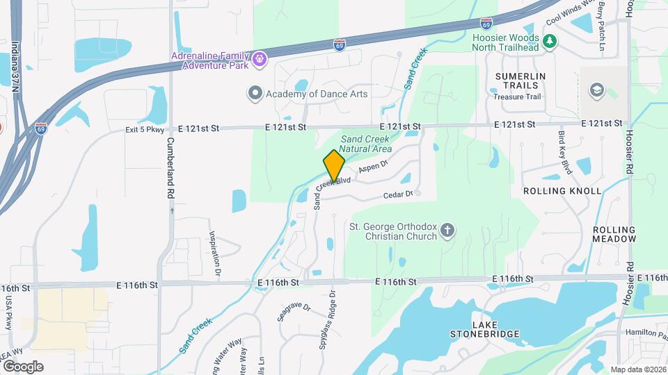 10401 Sand Creek Blvd Map and Location Details