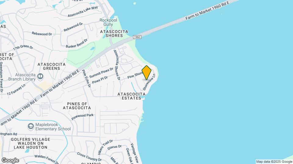 19510 Shady Cove Ln Mapa y Detalles de la Ubicación