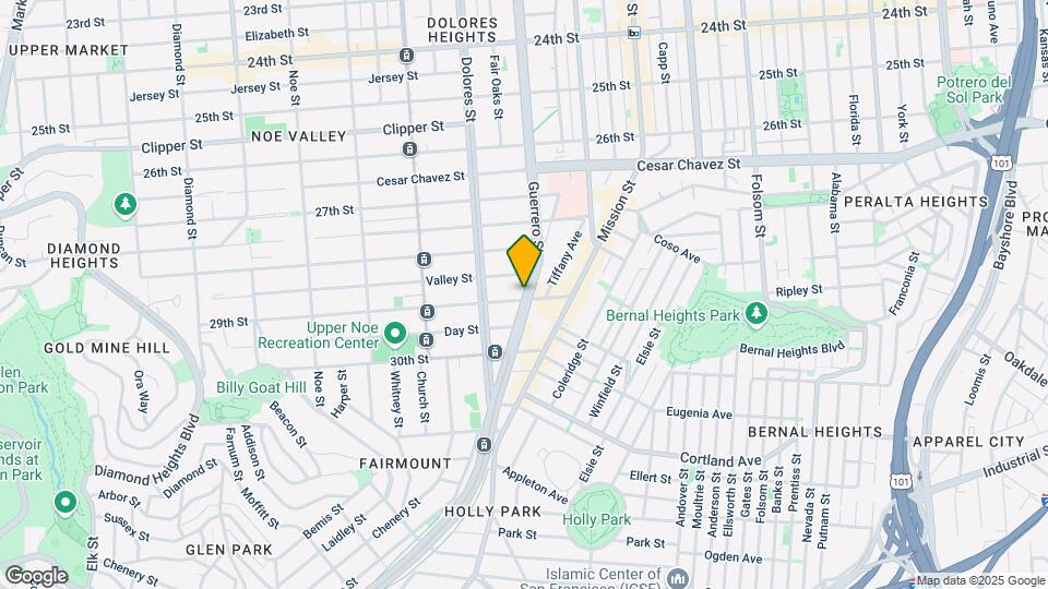 688 San Jose Ave Mapa y Detalles de la Ubicación