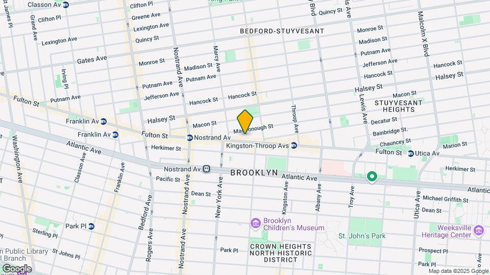 1407 Fulton St Map and Location Details