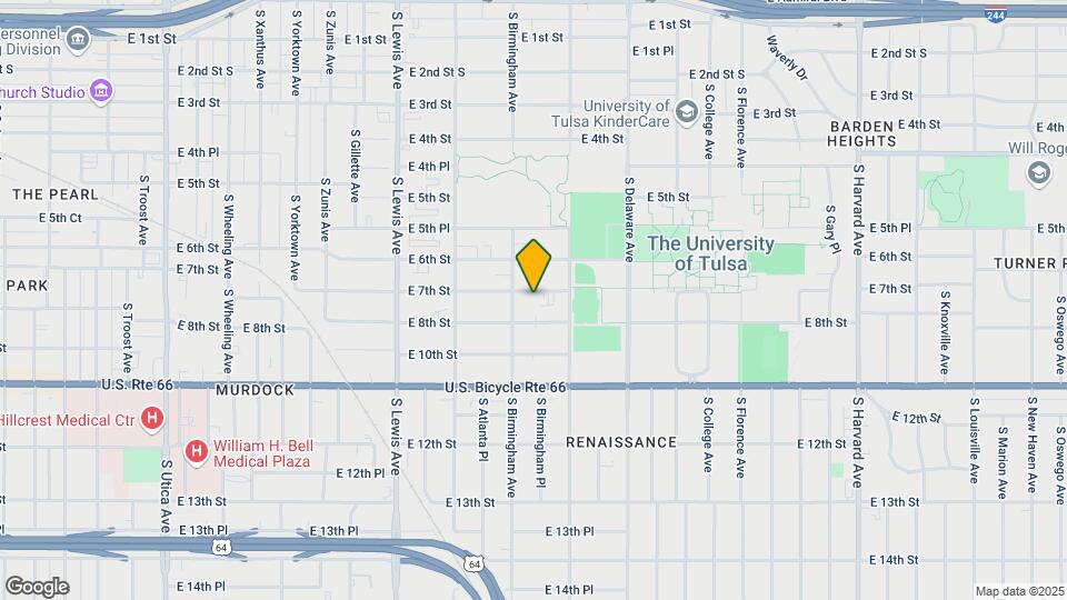 2620 E 7th St Map and Location Details