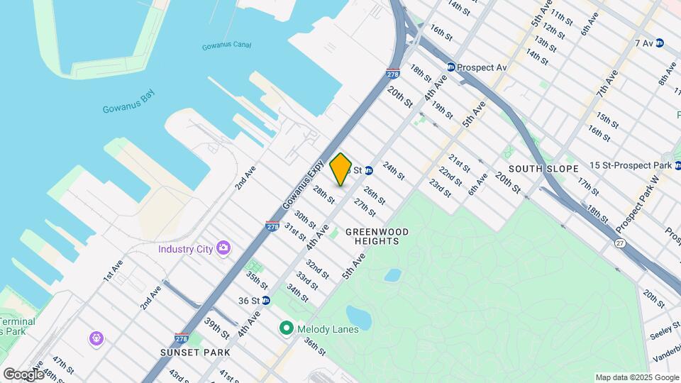 188 27th St Map and Location Details