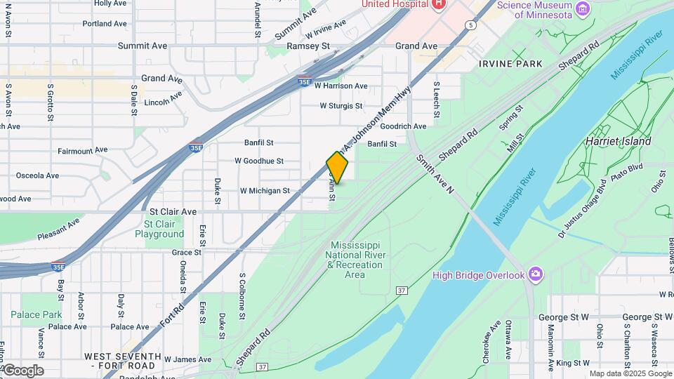 216 Ann St, Unit 1 Map and Location Details