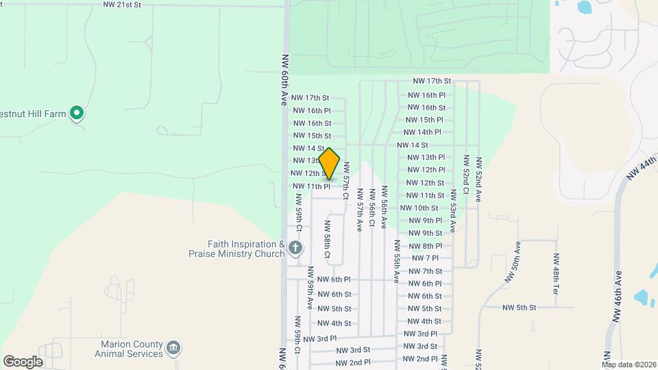 5795 NW 11th Pl Map and Location Details