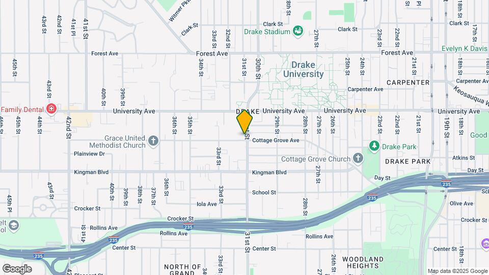 3101 Cottage Grove Mapa y Detalles de la Ubicación