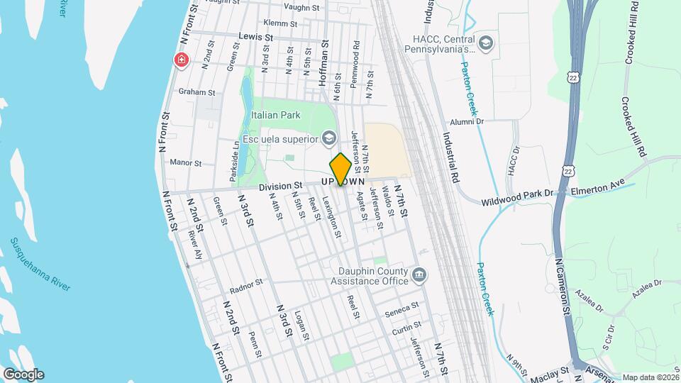 2728 N 6th St Map and Location Details