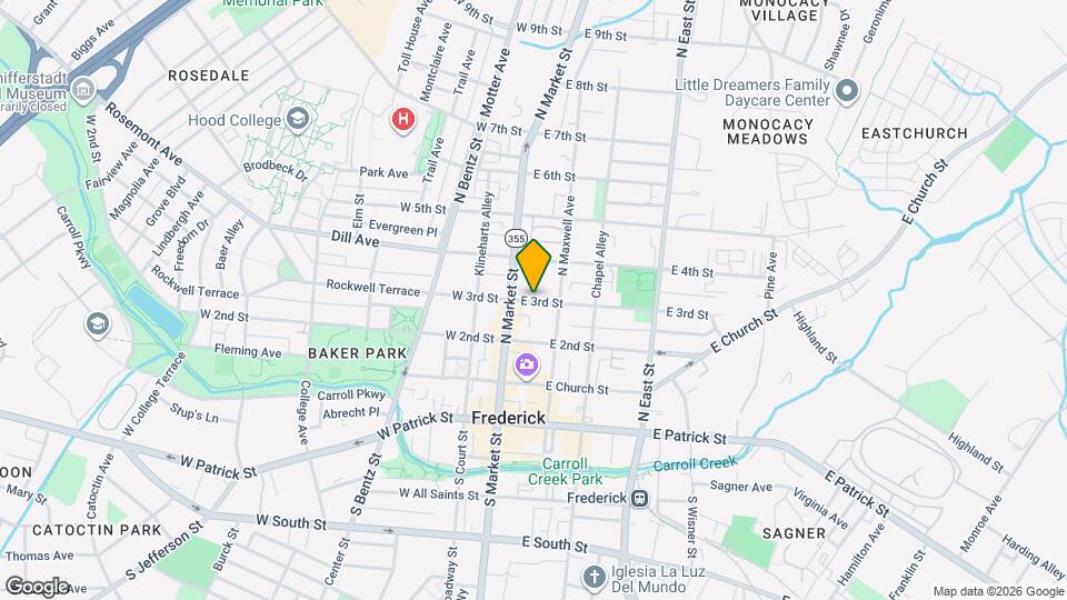 17 E 3rd St Map and Location Details