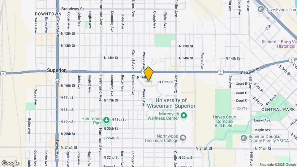 1525 Clough Ave Map and Location Details
