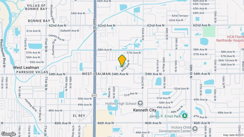 5448 63rd Way N Map and Location Details