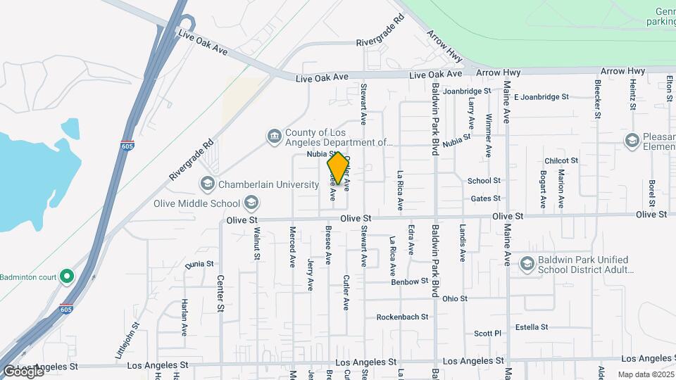4848 Bresee Ave Map and Location Details