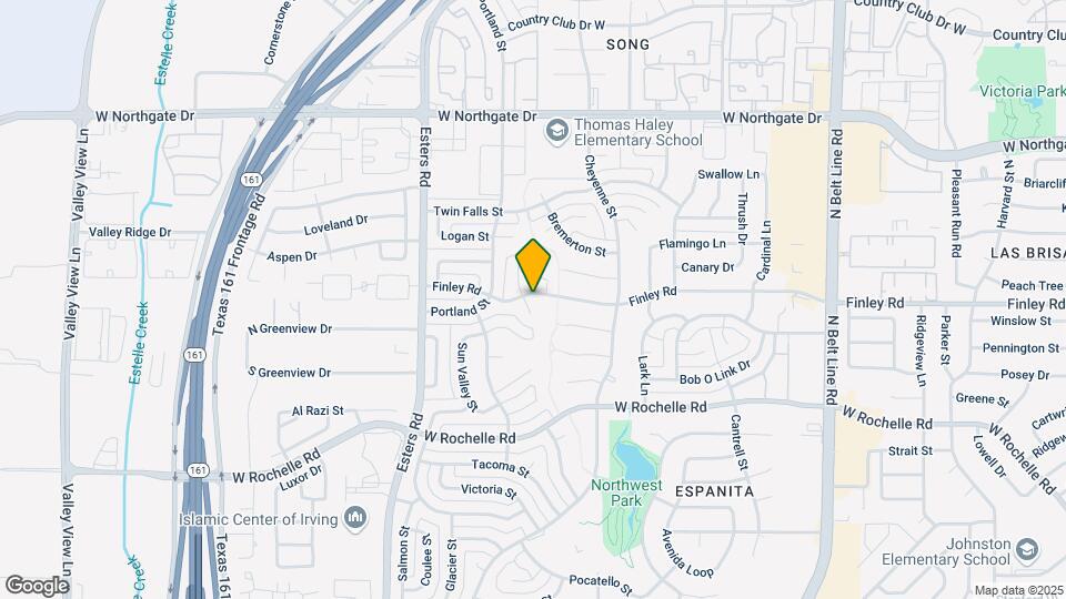 3924 Finley Rd Map and Location Details