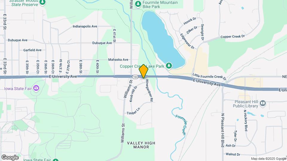 4210 Knob Hill Dr Map and Location Details