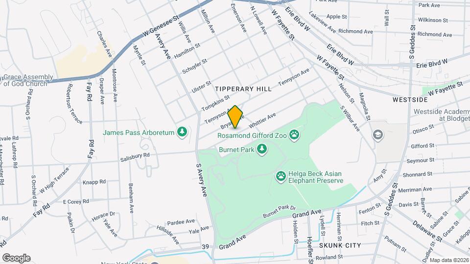 452 Whittier Ave Mapa y Detalles de la Ubicación