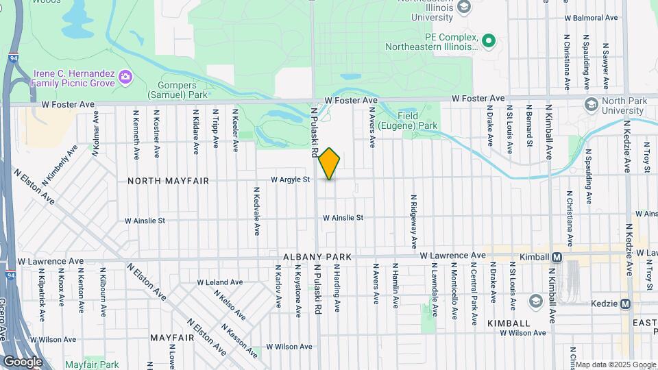 4948 N Harding Ave Map and Location Details