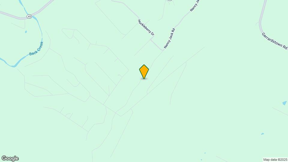 851 Nancy Jack Rd Map and Location Details