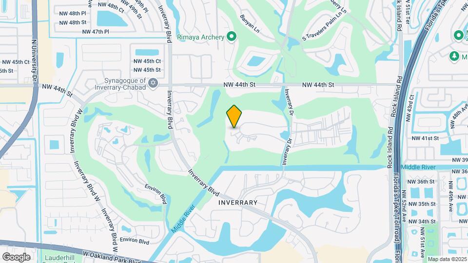 6361 N Falls Cir Dr Map and Location Details