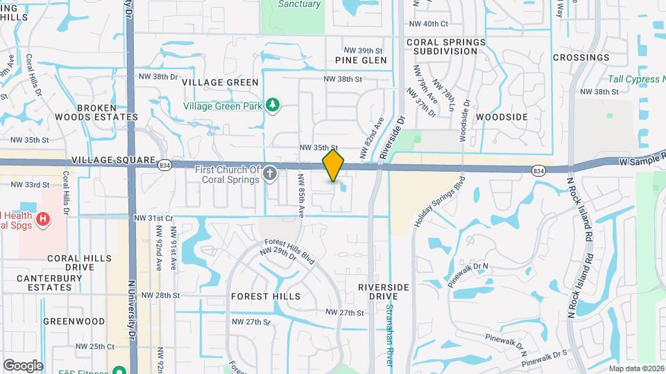 3252 Coral Lake Dr Map and Location Details