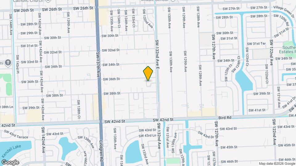3681 SW 132nd Pl Map and Location Details