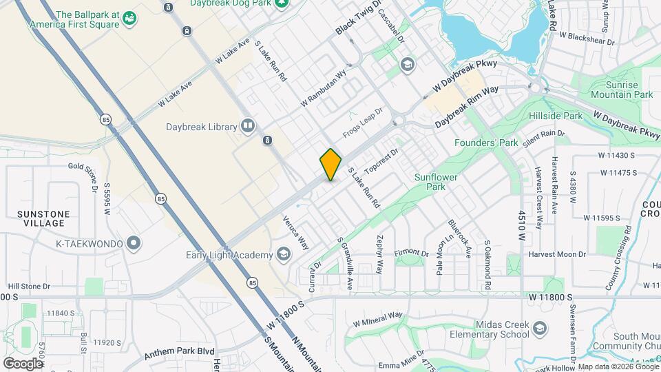 5021 W Daybreak Pkwy Map and Location Details