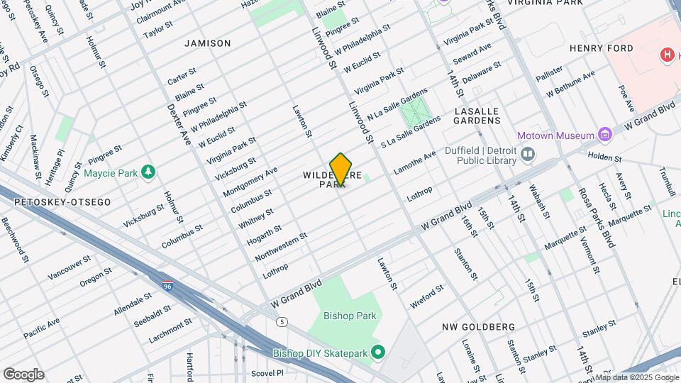 2756 Hogarth St Map and Location Details