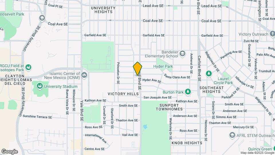 1117 Girard Blvd SE Map and Location Details