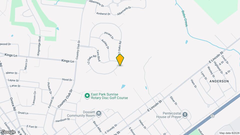 703 12 Oaks Rd Map and Location Details