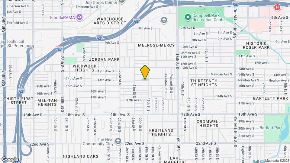 1920 14th Ave S Map and Location Details
