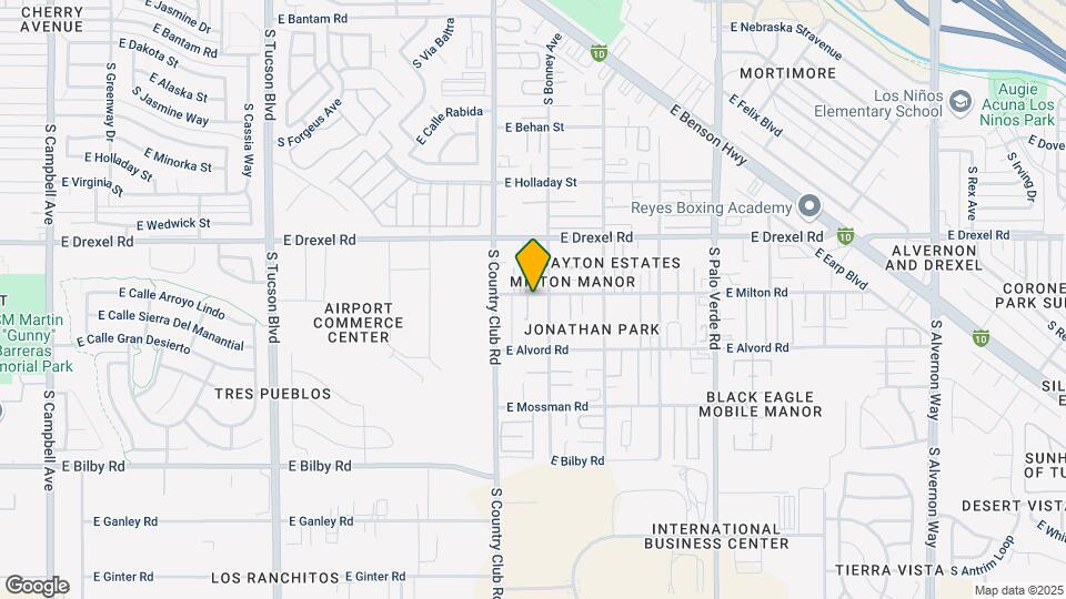 Hacienda Mobile Home Park Map and Location Details