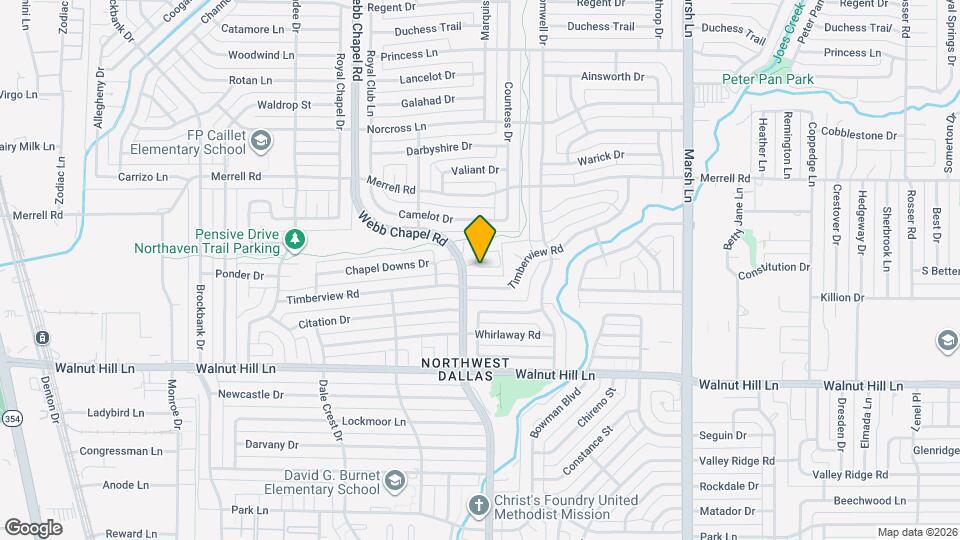 3412 Evening Petal Ln Map and Location Details