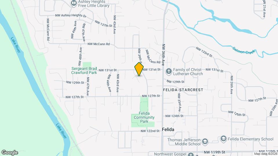 12909 NW 40th Ave Map and Location Details