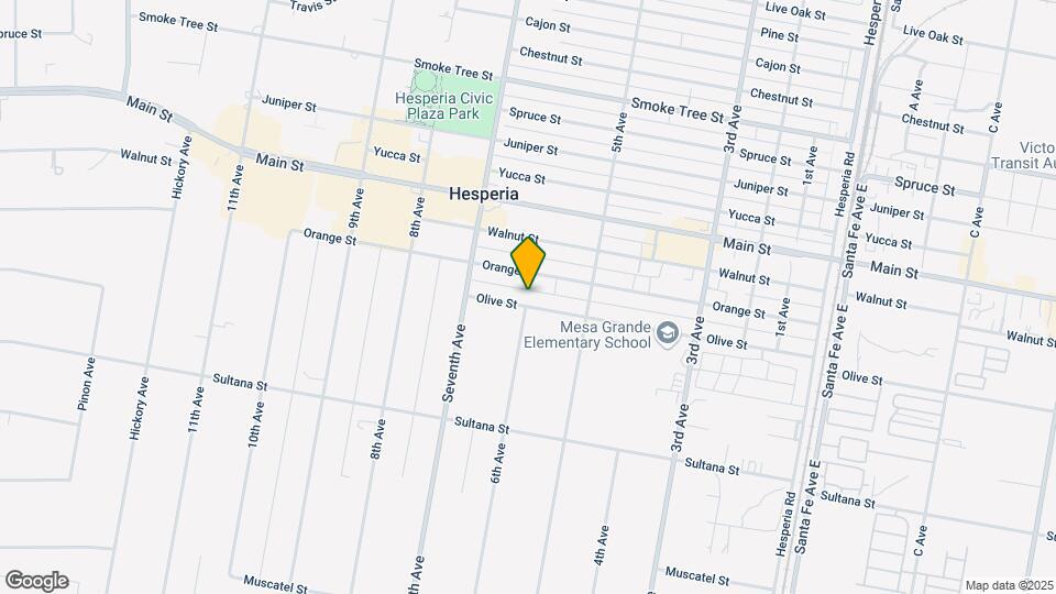 15984 Olive St Mapa y Detalles de la Ubicación
