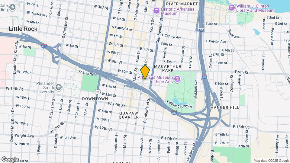 1023 Scott St, Unit Unit F Map and Location Details