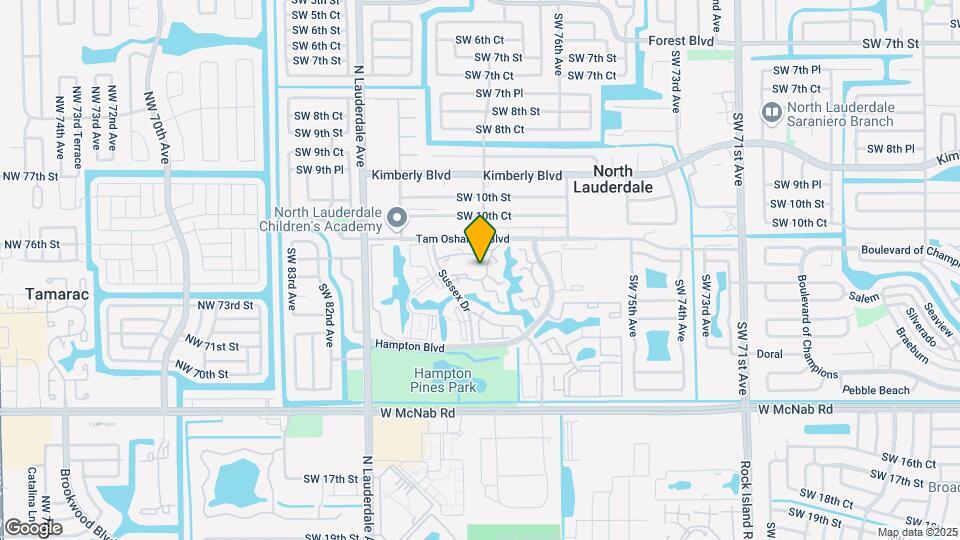 1359 Sussex Dr Map and Location Details