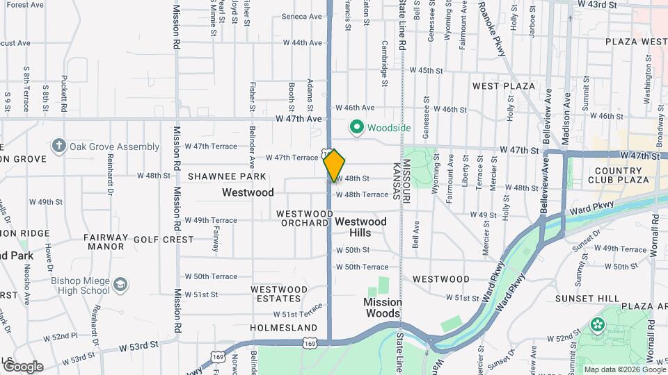 4807 Rainbow Blvd Map and Location Details