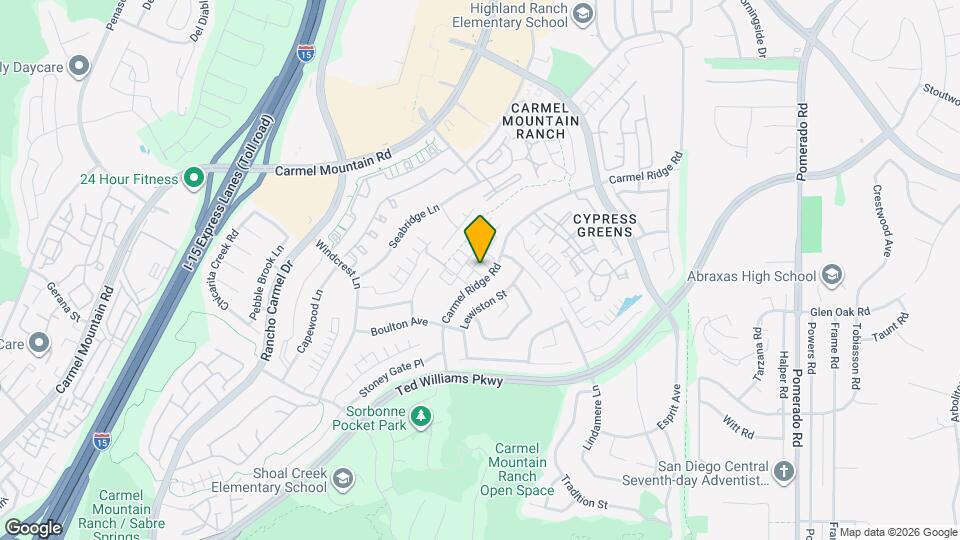 14368 Savannah Ct Map and Location Details