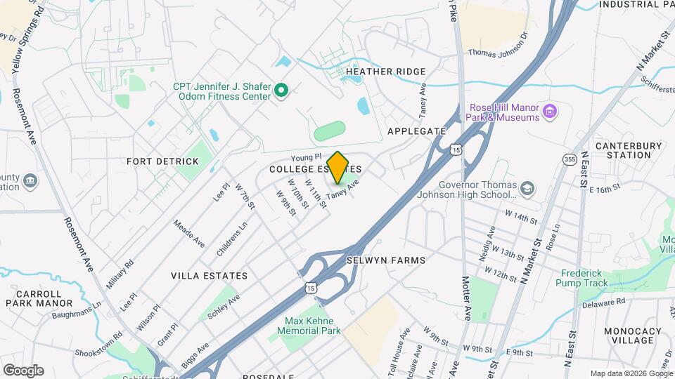 1411 W 12th St Map and Location Details