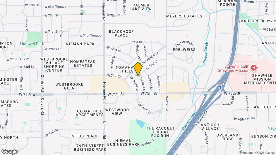 7306 Larsen Ln Mapa y Detalles de la Ubicación
