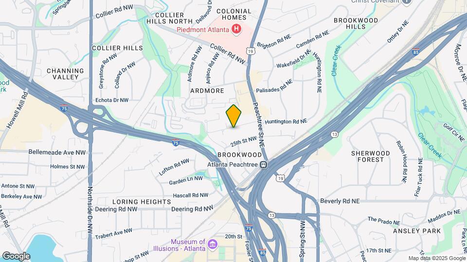 60 26th St NW Map and Location Details